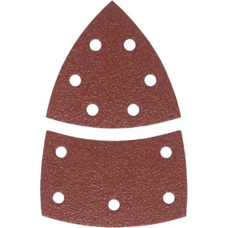 Bosch Schleifblatt (für Multischleifer verschiedene Materialien, 10 Stück, 102 x 62-93 mm, Körnung 40) - Preisvergleich