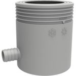 Marley Regensammler NW 105 mm, mit Filter und Überlaufstop, grau