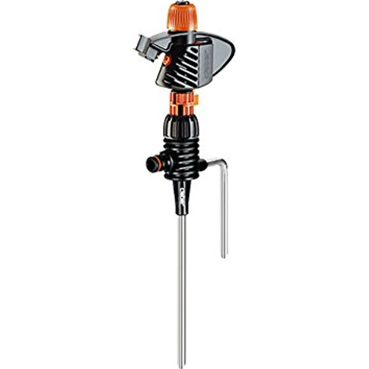 Claber 78160-17 8810-8707 Impact FS Rotierender Rasensprenger mit Halterung