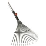 GARDENA Combisystem Fächerbesen, Rechen Komplett Set (03022-20) 50 cm Arbeitsbreite