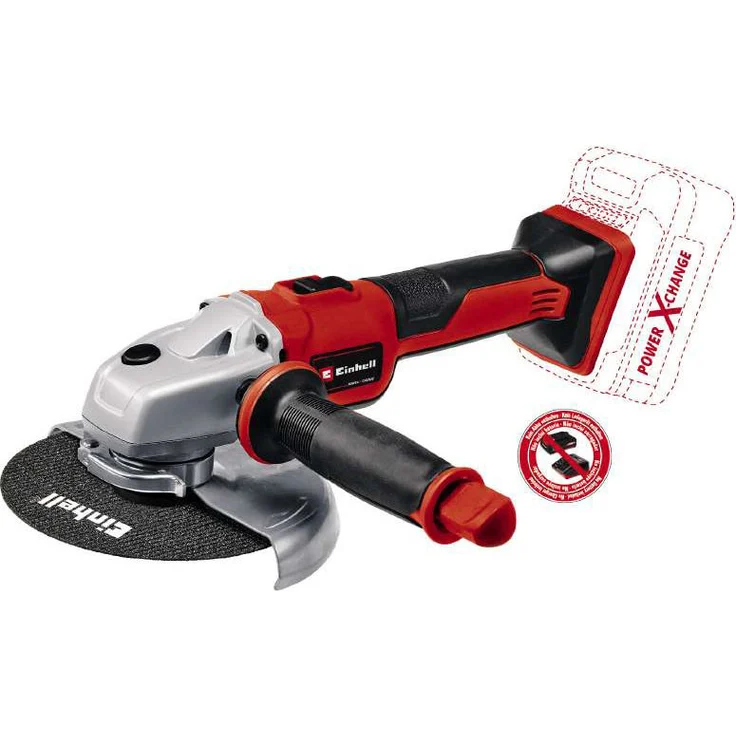 Einhell Akku-Winkelschleifer TE-AG 18/150 Li BL Power X-Change PXC, ohne Akku und ohne Ladegerät - 4431144 150 mm Akku – Bild 1