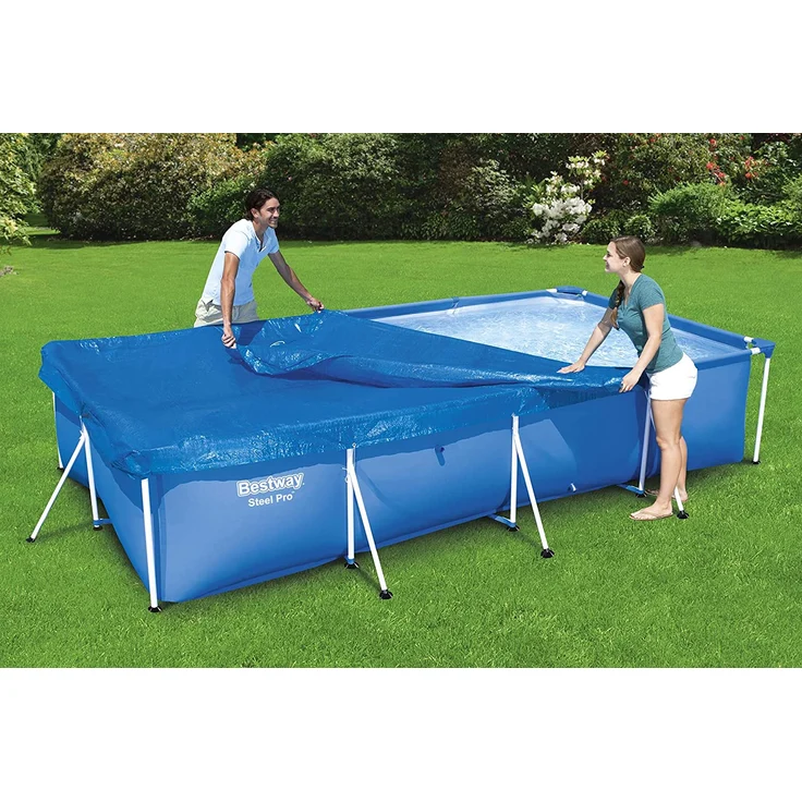 Bestway Abdeckplane 410 x 226 cm für Family Pools 58108 – Bild 6