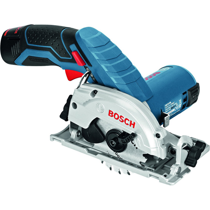 Bosch Professional 12V System Akku Kreissäge GKS 12V-26 (Sägeblatt-: 85 mm, ohne Akkus und Ladegerät, in L-BOXX) – Bild 1