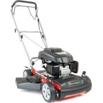 MotorGarten Benzin-Rasenmäher, Seitenauswurf, Mulchmäher HR48 mit Honda-Motor und Radantrieb