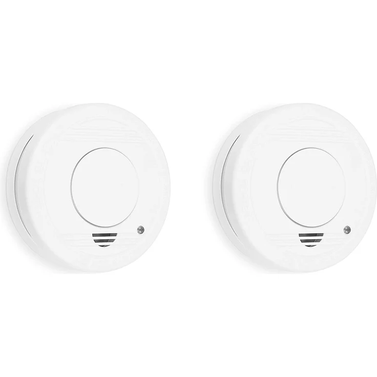 Smartwares FSM-11512 Rauchmelder-Feuermelder, RM250-2, Weiß, 2er Pack – Bild 1