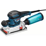 Bosch Professional GSS 280 AVE, 350 W Nennaufnahmeleistung, L-BOXX, Schleifpapier, Microfilter Box, Zusatzhandgriff