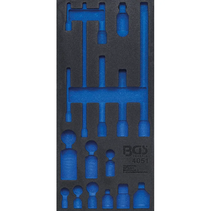 BGS 4051-1 | Werkstattwageneinlage 1-3 | leer | für Art. 4051