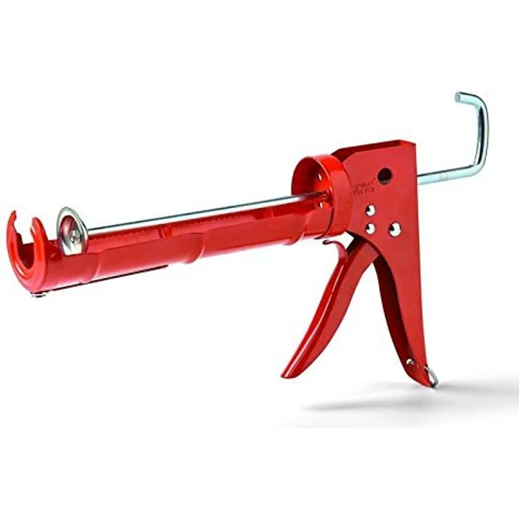 SCHULLER 40375 Marathon Retro Kartuschenpistole mit Halbschale und Zahnstange für 310 ml Kartuschen