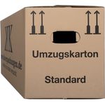 60 PREMIUM neue Umzugskartons braune Faltkartons