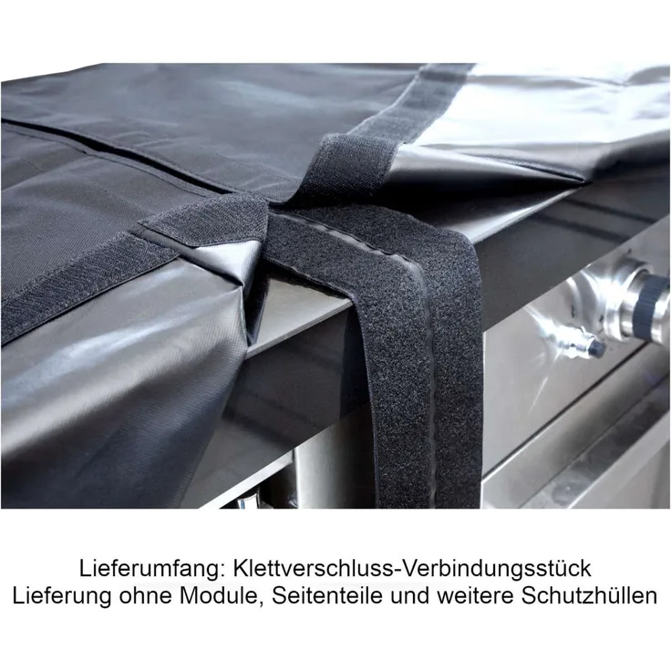 Allgrill 77850-14 modulare Abdeckhaube Schutzhülle Verbindungsstück Klettverschluss Outdoorküche