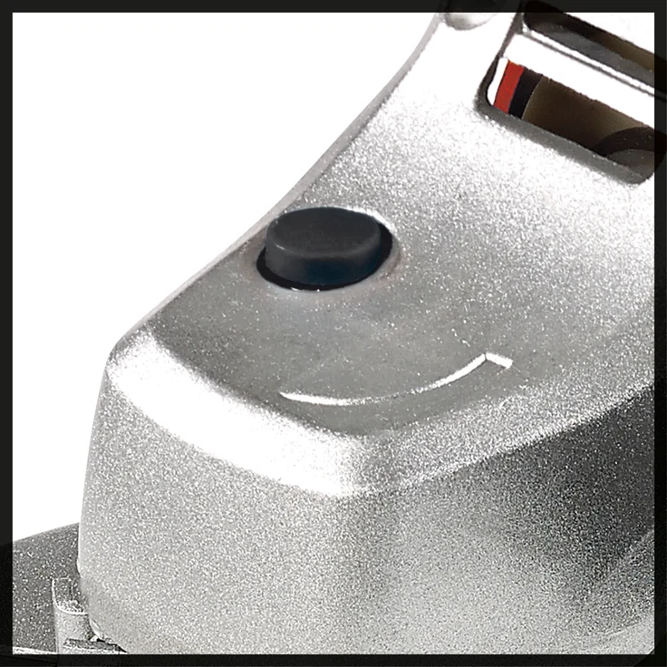 Einhell Winkelschleifer TC-AG 125 (850W, 12.000 1-min Drehzahl, 125mm Scheiben-D, Scheibenschutz, Spindelarretierung, flacher Aluminium-Getriebekopf) – Bild 3