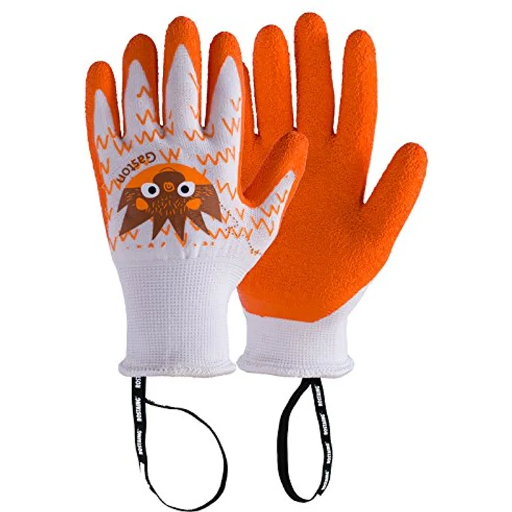 Rostaing gaston-it6 – 8 Handschuh Kinder Igel. Wasserdicht Handfläche, Grip, Leash Handgelenk, orange, 24 x 11,5 x 1.5 cm