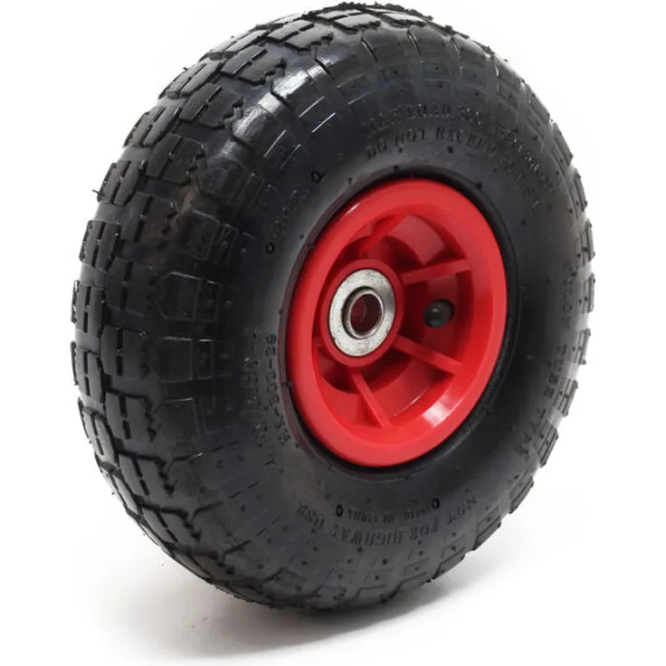 Reifen für Profi Transport Stapelkarre Sackkarre 4.10-3.50-4 Lager Ø 25mm Luftreifen