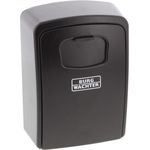 BURG-WÄCHTER Schlüsseltresor mit Zahlenschloss, Key Safe 40 SB, Stahl, Schwarz
