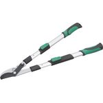 Meister Astschere mit Bypass-Klinge - 2K-Griffe - Teleskopfunktion - Antihaft-Beschichtung - Geeignet für weiches Holz und Frischholz - Astschere - Gartenschere - Baumschere - Astschneider - 9769200