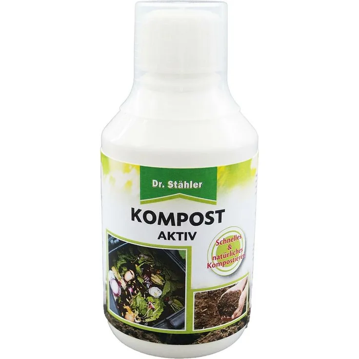 STÄHLER Dr Kompost Aktiv 250ml, ohne Chemie und künstliche Wirkstoffe - Stähler 4015574003100