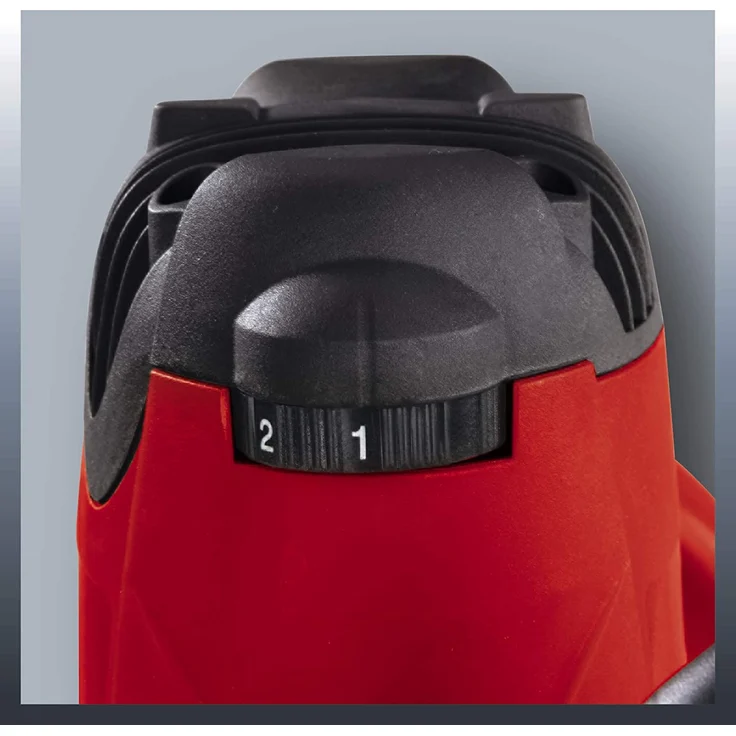Einhell Oberfräse TE-RO 1255 E (1200 W, Spannzange Ø 6 und 8 mm, 55 mm Hubhöhe, elektronische Drehzahlregulierung, Spindelarretierung, einfacher Werkzeugwechsel) – Bild 8