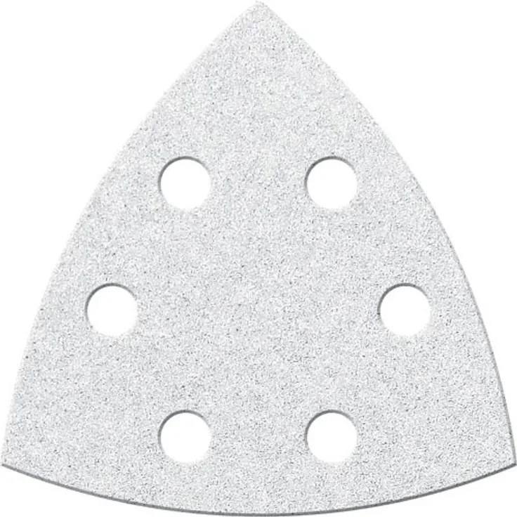 Fortis Klettschleifbl.3eck 6 St.94mm K120,weiss 6L.