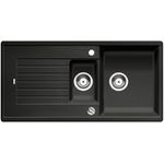 BLANCO ZIA 6 S Rechteckige Granitspüle für 60 cm breite Unterschränke aus Silgranit Grau 514740