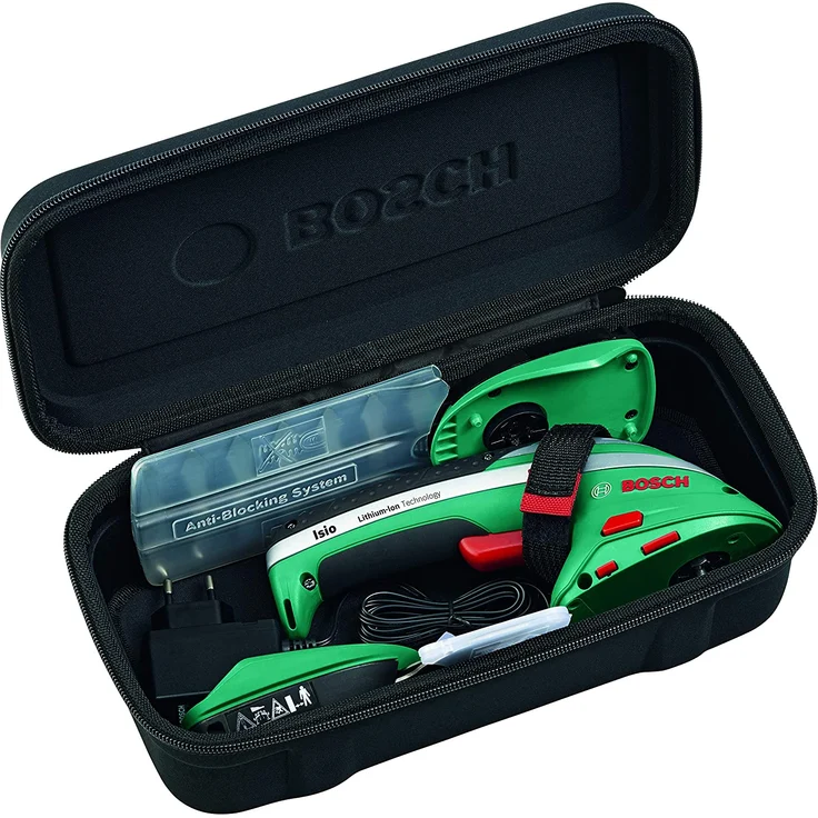 Bosch Home and Garden Akku-Gras- und Strauchschere Isio Set 0600833102 12 cm Schwertlänge, mit Akku und Ladegerät 3,6 V – Bild 10