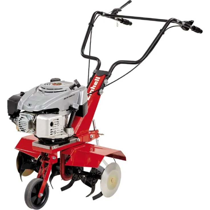 Einhell Benzin-Bodenhacke GC-MT 3060 LD (139cm³, 3 kW, 60 cm Arbeitsbreite, 23 cm Arbeitstiefe, 4-Takt-Motor, Hackmesserstop, höhenverstellbare Führungsgriffe)