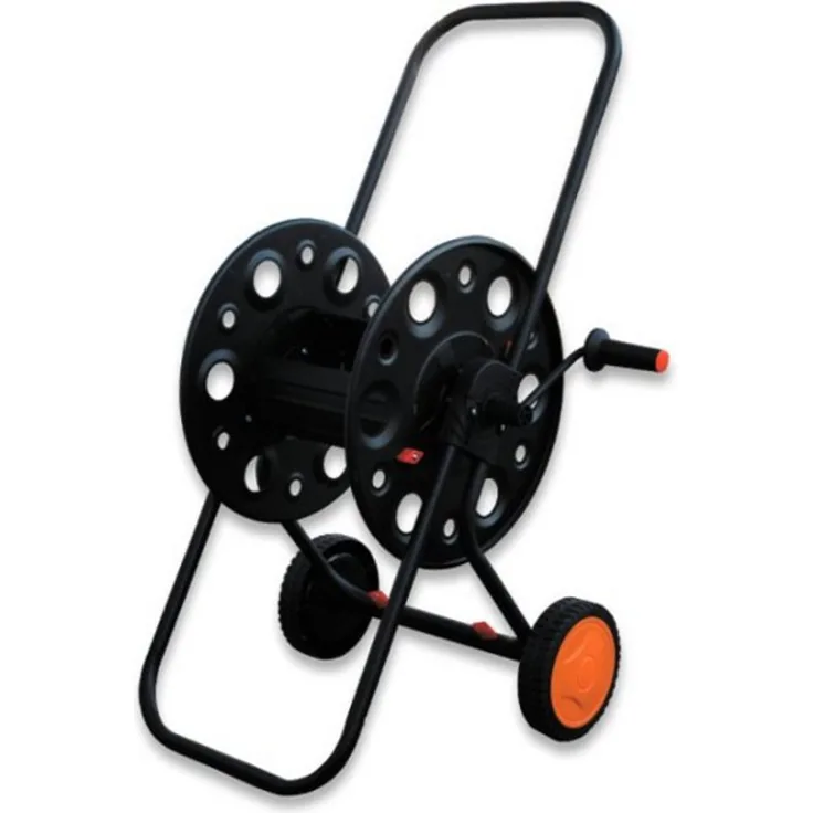 Bradas Schlauchwagen 100m 1-2 aus pulverbeschichtetem Metall
