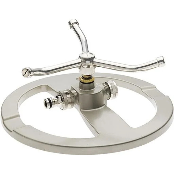 Geka 3-Arm-Kreisregner, Metall, silber, 48 28 28 cm