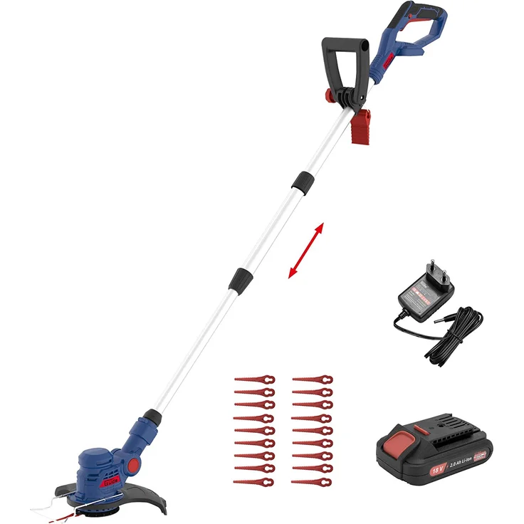 Güde RT 18-201-05 Akku-Rasentrimmer, Schnittbreite: 26 cm, mit Akku und Ladegerät – Bild 8
