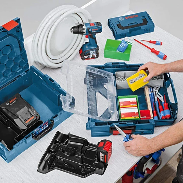 Bosch Einlage für L-Boxx passend für GSB/GSR 14,4/18 V-L I/GSR 14,4/18 V-LI HX (1600A002VG) – Bild 4