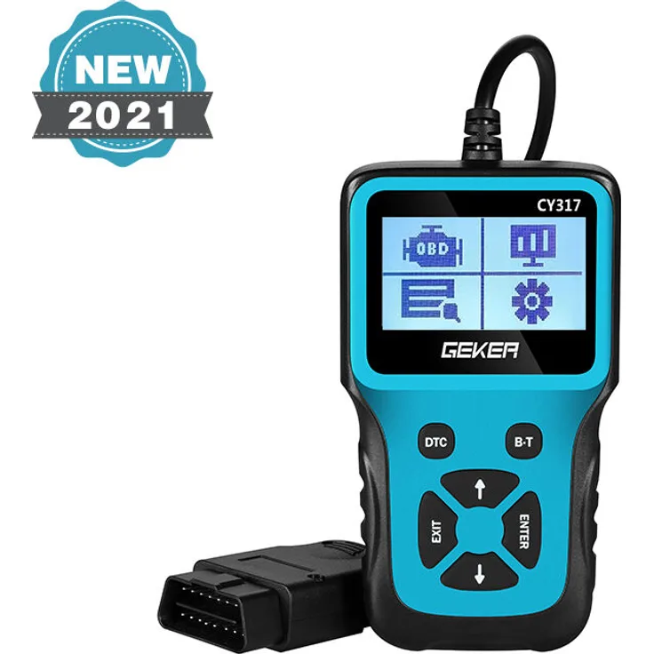 Geker - OBD2 Diagnosegerät klassisch verbesserter Universal USB Kabel Automotor Fehler-Code Scanner Diagnose Scan Werkzeug für Alle OBDII Protokoll