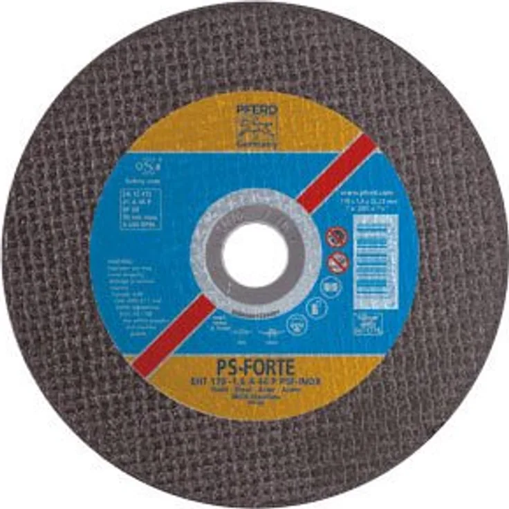 Pferd-Schnitt EHT 150 – 1,6 A46 P psf-inox