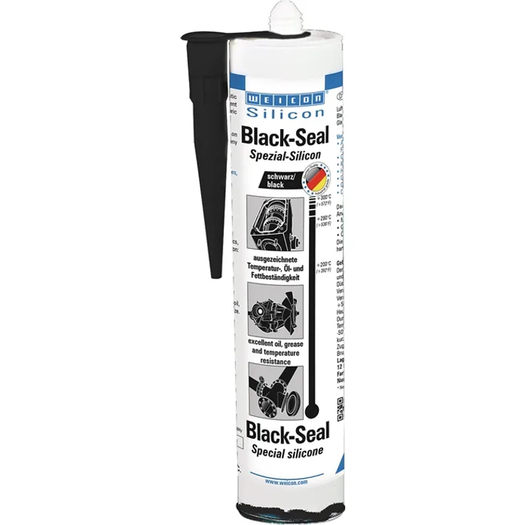 Spezialsilikon Black-Seal schwarz 310 ml Kartusche WEICON 