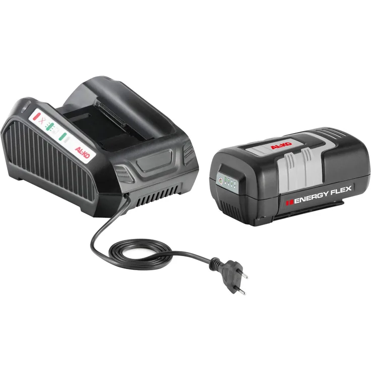 AL-KO Akku-Starter-Set Energy Flex inkl. Ladegerät 40 V und Akku 4,0 Ah