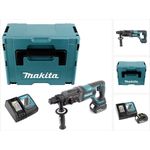 Makita DHR241RF1J Akku Bohrhammer 18 V Li-Ion mit SDS-Plus Aufnahme im Makpac + 1x 3,0 Ah Akku + Schnellladegerät