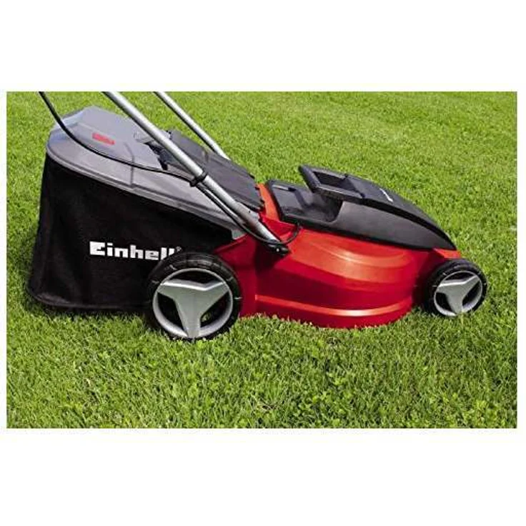 Einhell Elektro-Rasenmäher GC-EM 1536 - 1.500W, 36 cm Schnittbreite, 38L Fangbox, 25-65mm Schnitthöhe, klappbarer Führungsholm, leicht und robust - – Bild 9