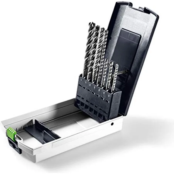 Festool Hammerbohrer SDS-Set D5-D12/7 7-teilig SDS-Plus in praktischer Box ( 204070 )
