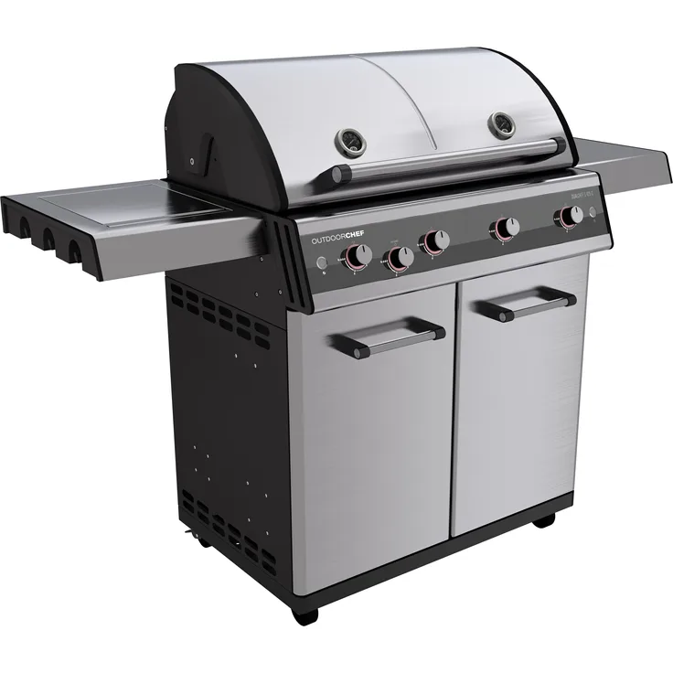 Outdoorchef Dualchef Gasgrill S 425 G, Edelstahl