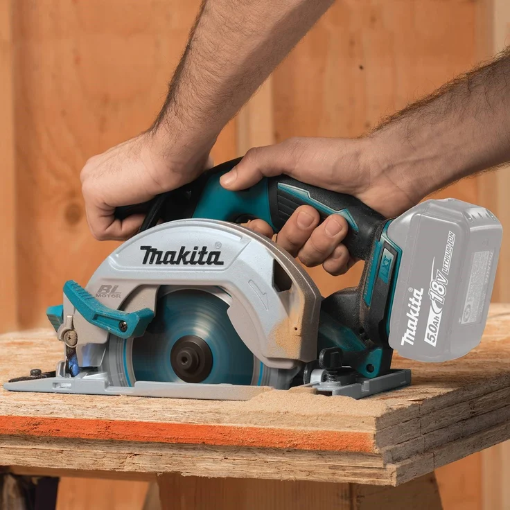 Makita DHS680Z Akku-Handkreissäge 680 W, 18 V, ohne Akku, ohne Ladegerät – Bild 6