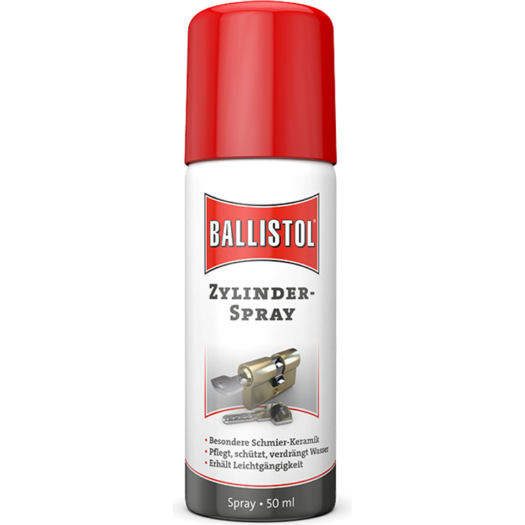Ballistol Zylinderspray für Pflege und Reinigung z.B. von Schlössern 50 ml