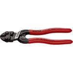 KNIPEX 71 01 160 CoBolt S Kompakt-Bolzenschneider mit Kunststoff überzogen schwarz atramentiert 160 mm
