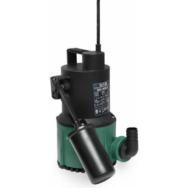 Dab Schmutzwasserpumpe Tauchmotorpumpe Dab NOVA 180 MA mit Schwimmerschalter und 5m Kabel 60195073H