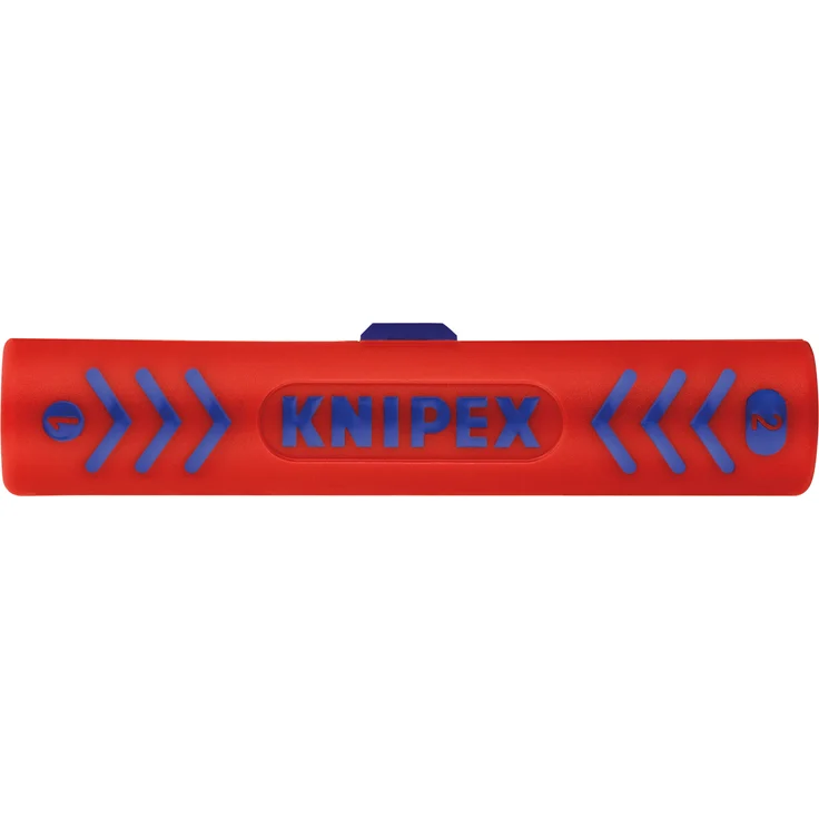 KNIPEX 16 60 100 SB Abisolierwerkzeug für Koaxialkabel 100 mm (in SB-Verpackung) – Bild 3