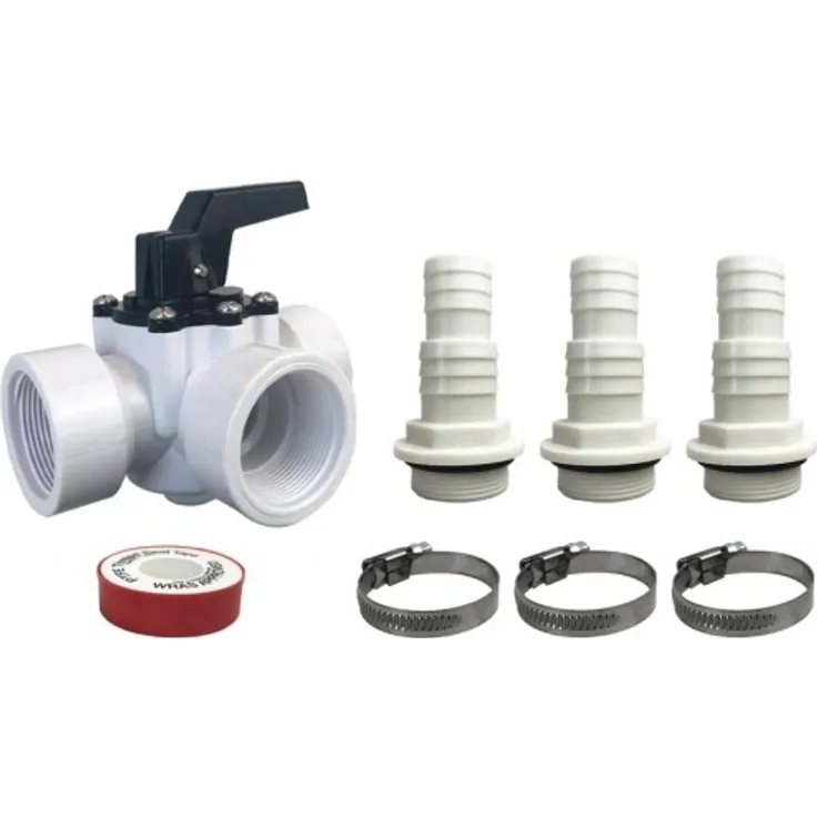 well2wellness Pool Bypass Set 8 Teilig