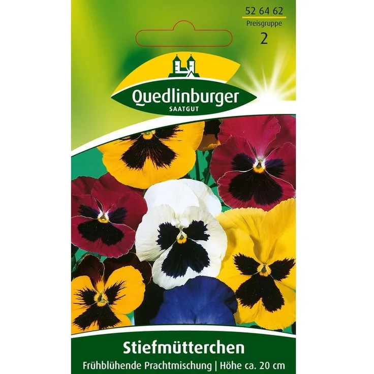 QUEDLINBURGER Stiefmütterchen, Frühblühende Mischung