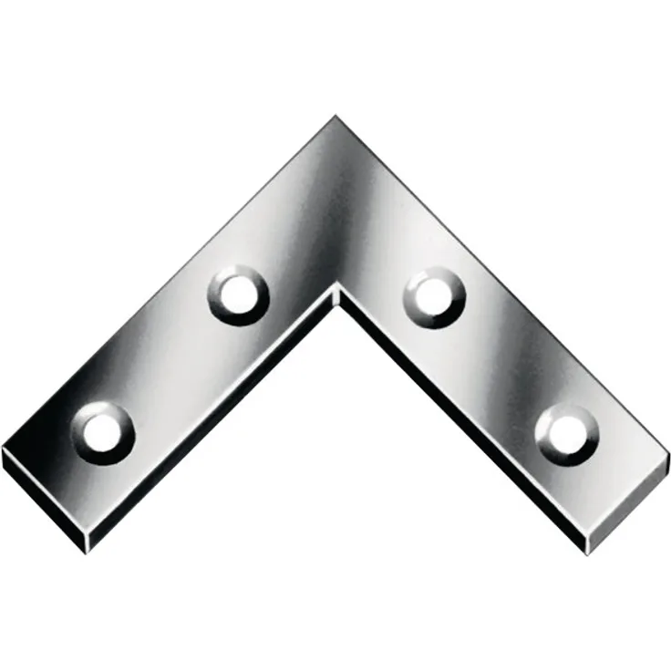 VORMANN Flachwinkel L.75x75mm B.12mm S.1,5mm STA blau verz.VORMANN