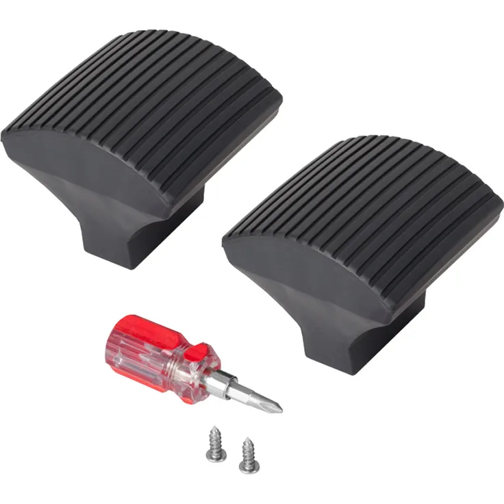 Hailo Fuß-Set 2 Stück für Querbalken con Hailo ProfiLine T350-T400