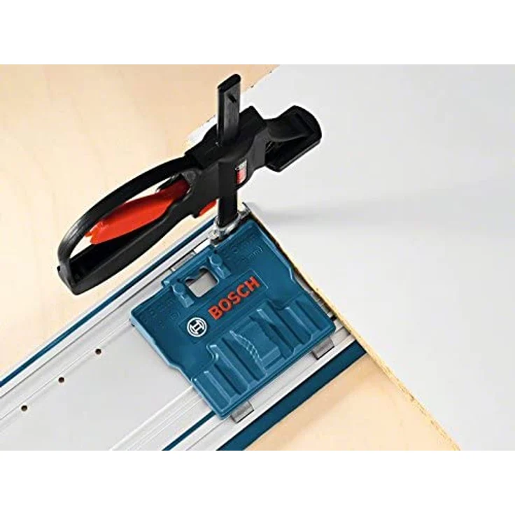 Bosch Professional Systemzubehör-Paket FSN OFA 32 KIT 800 (beinhaltet Führungsschiene mit Lochraster, Führungsschienenadapter, 2 Klemmzwingen, Zusatzadapter) – Bild 3