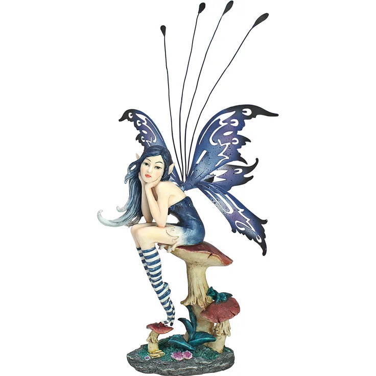 Design Toscano Sapphire, die Pepperwand-Fee, Figur