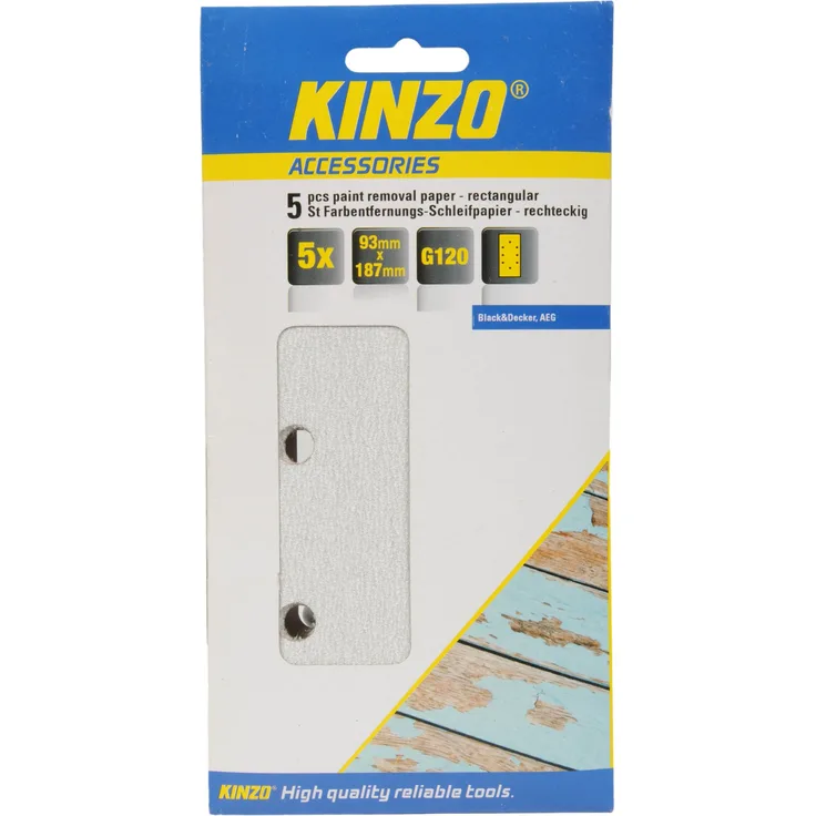 KINZO Paint Removal Paper 5-teilig, 71722