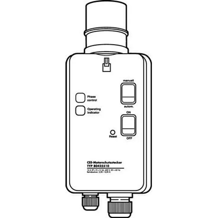 Wilo Motorschutzstecker 1,8 2,6 A-'41052512'